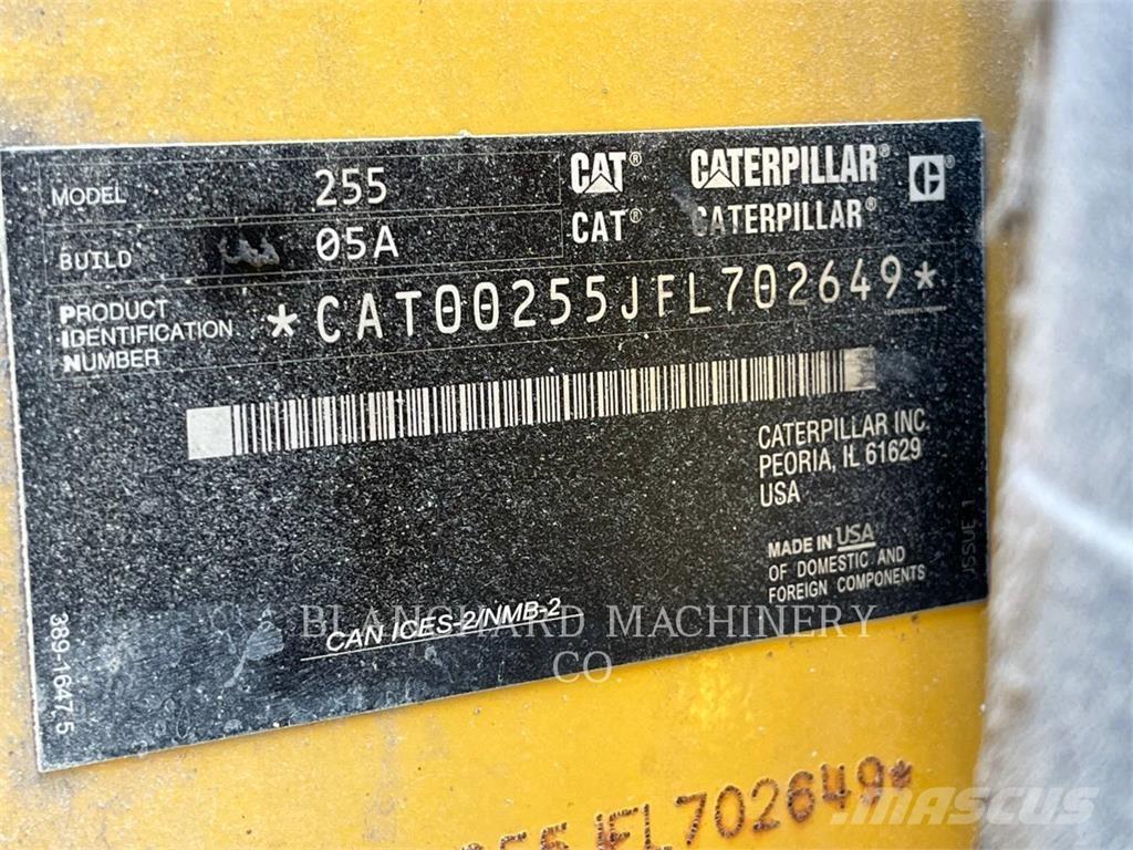CAT 255 궤도식 로우더