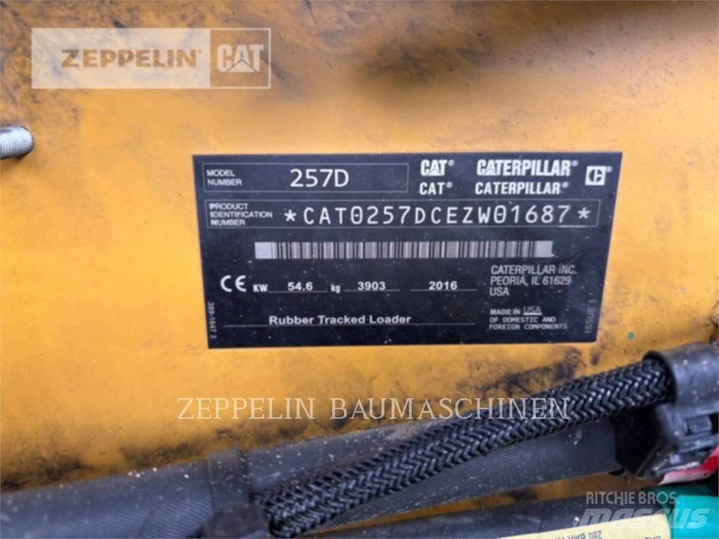 CAT 257D  스키드로더