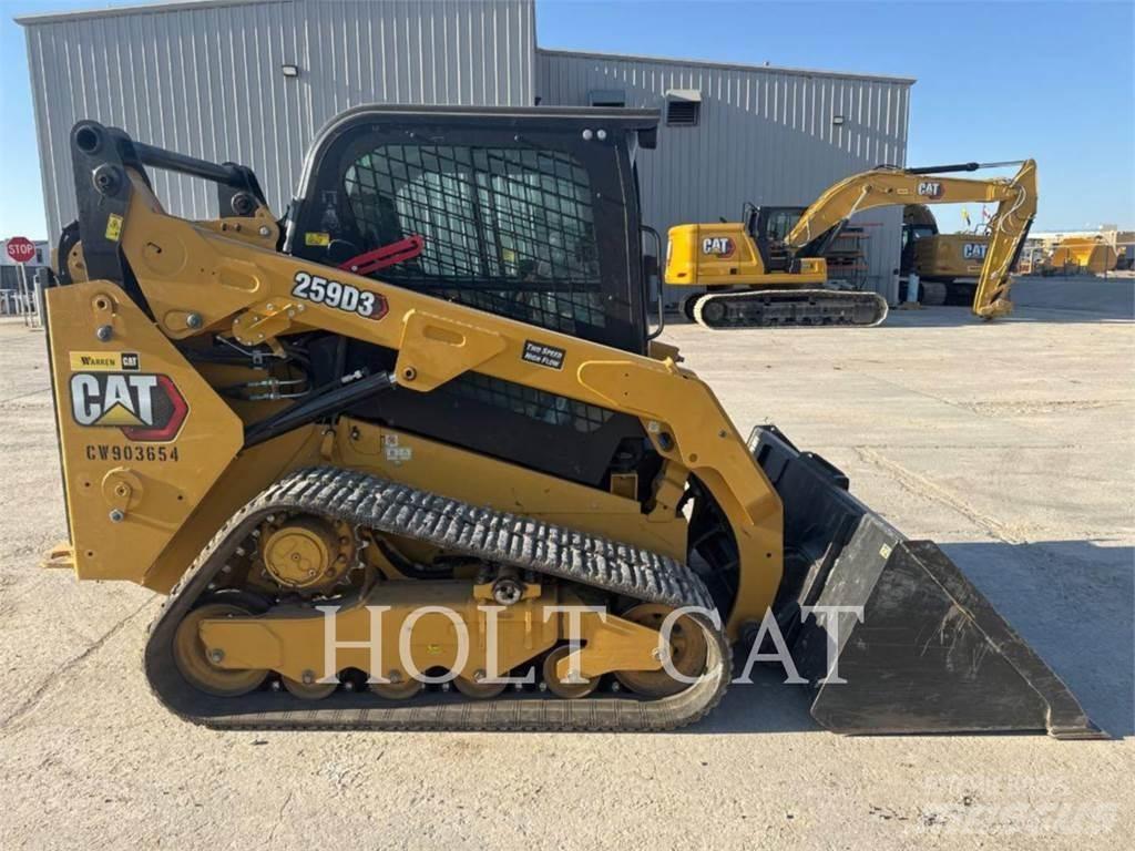 CAT 259D 궤도식 로우더