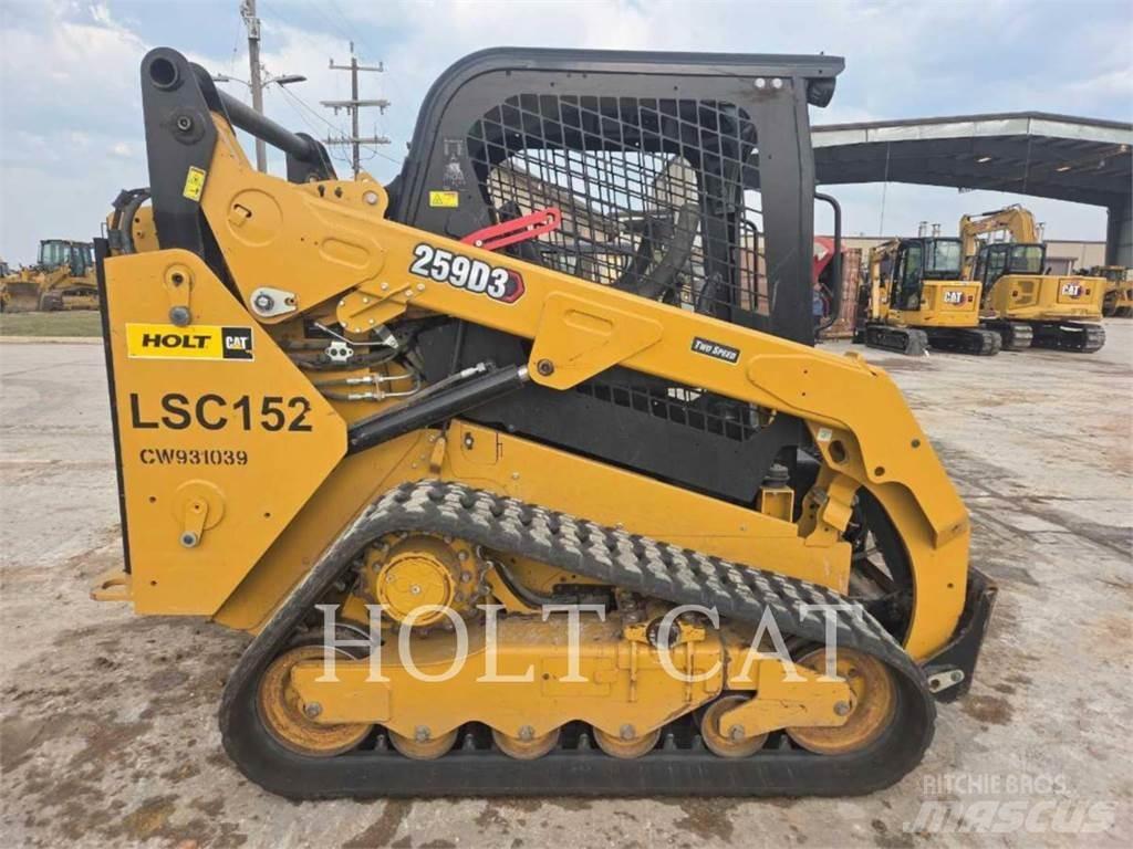 CAT 259D  스키드로더