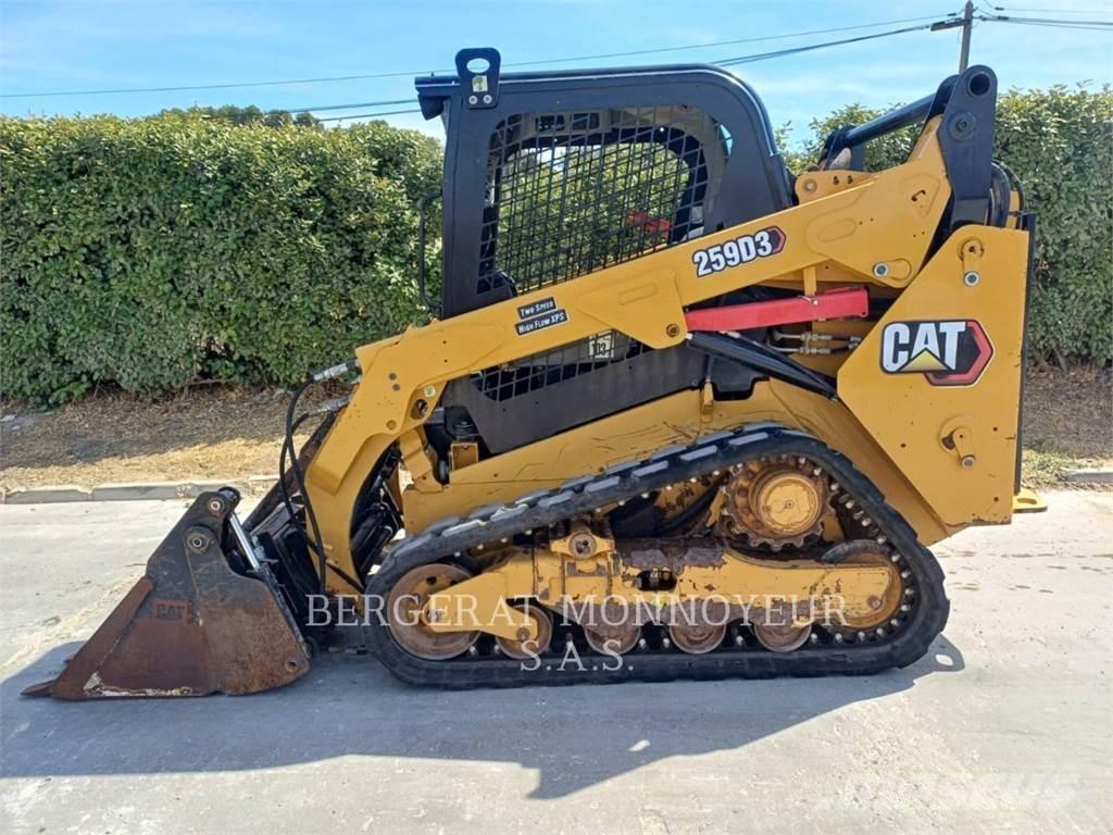 CAT 259D 궤도식 로우더