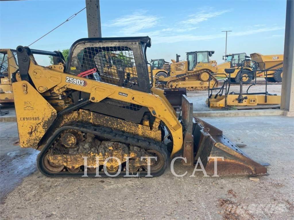 CAT 259D  스키드로더