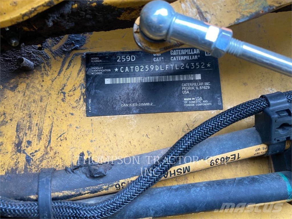 CAT 259D 궤도식 로우더