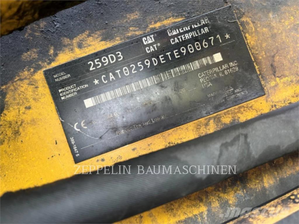 CAT 259D  스키드로더