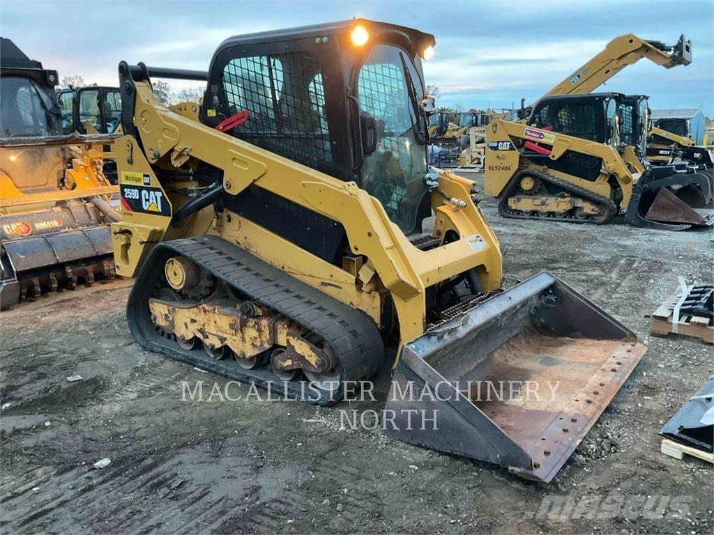 CAT 259D A2Q  스키드로더