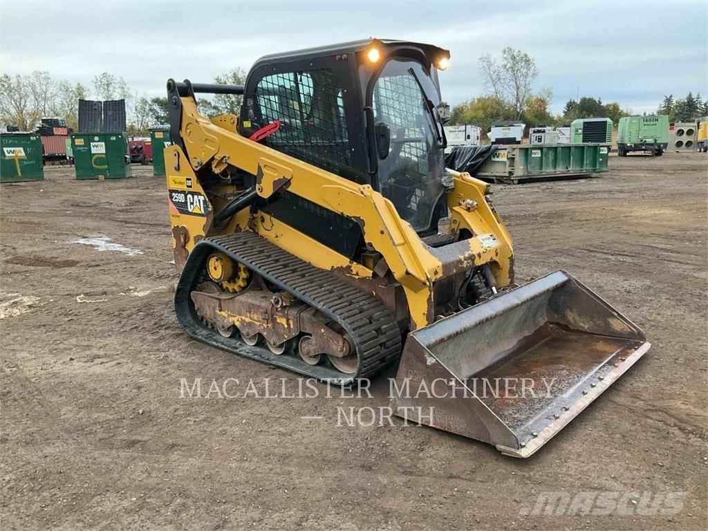 CAT 259D AQB+  스키드로더