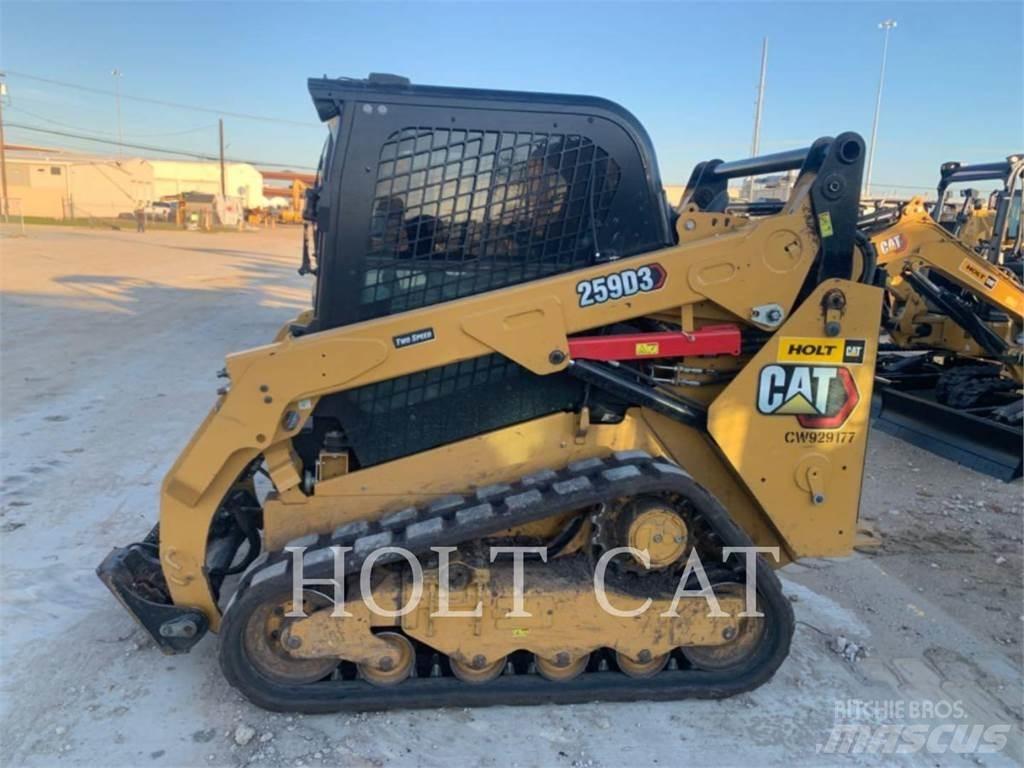 CAT 259D CAB  스키드로더