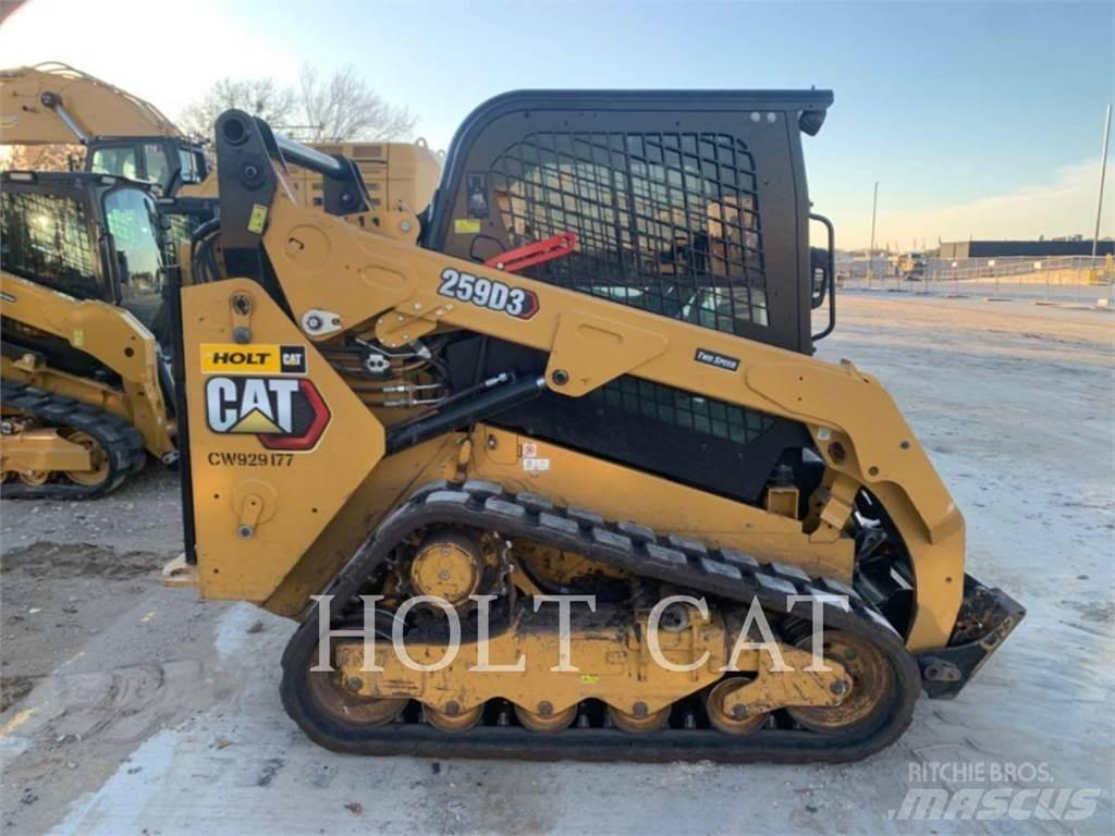 CAT 259D CAB  스키드로더