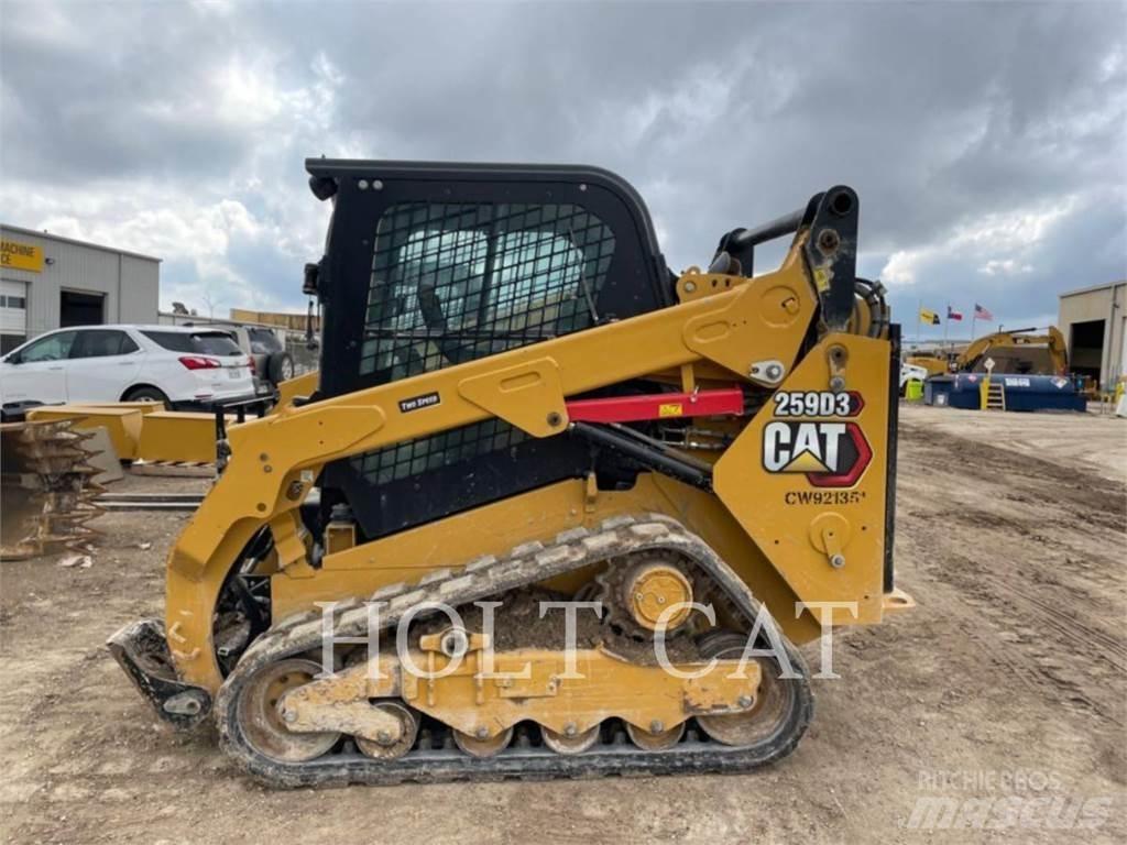 CAT 259D CAB  스키드로더