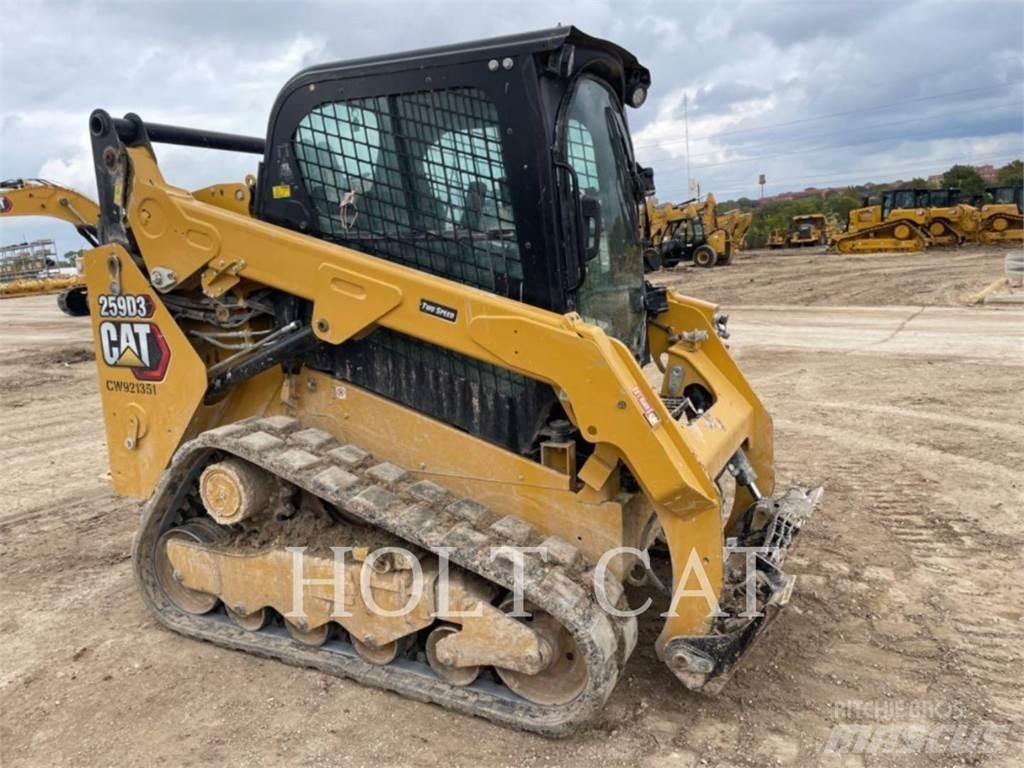 CAT 259D CAB  스키드로더