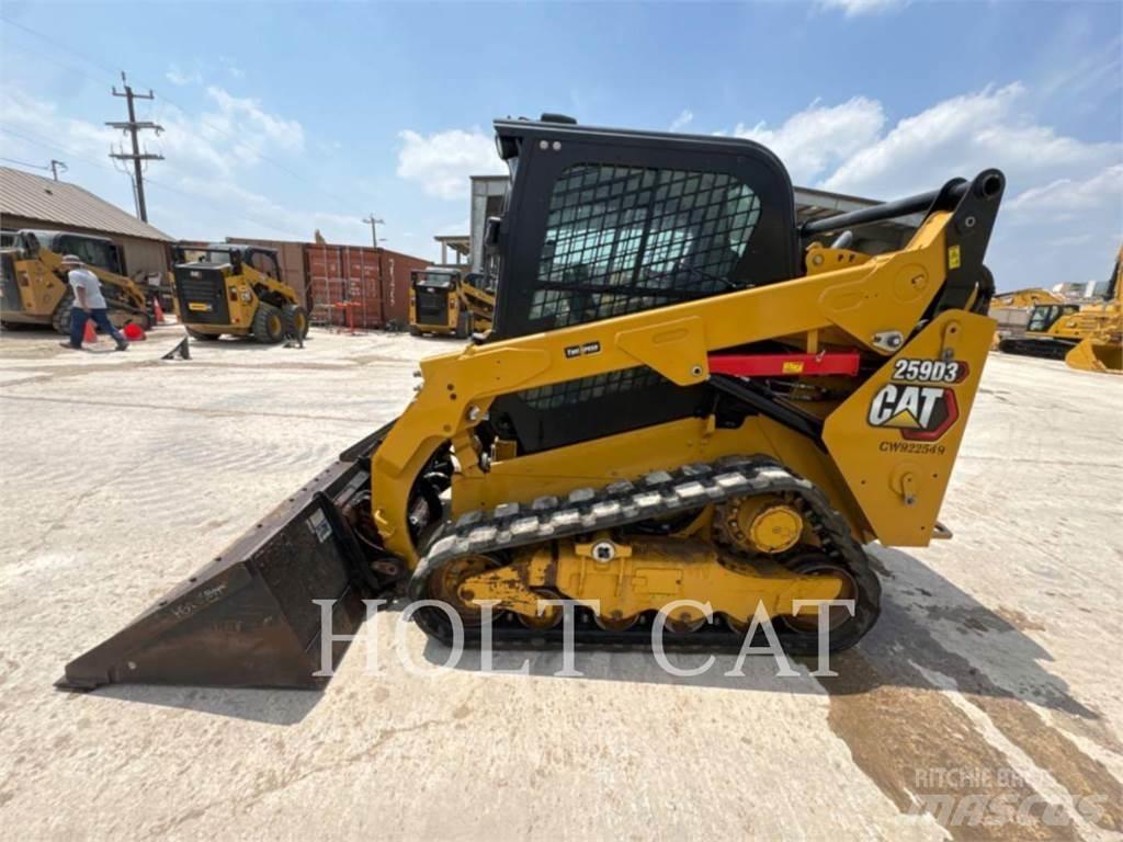 CAT 259D CAB  스키드로더
