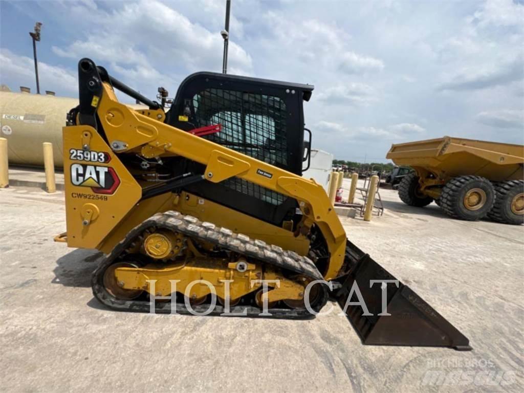 CAT 259D CAB  스키드로더