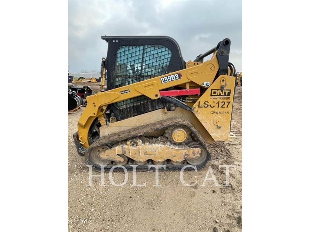 CAT 259D CAB  스키드로더