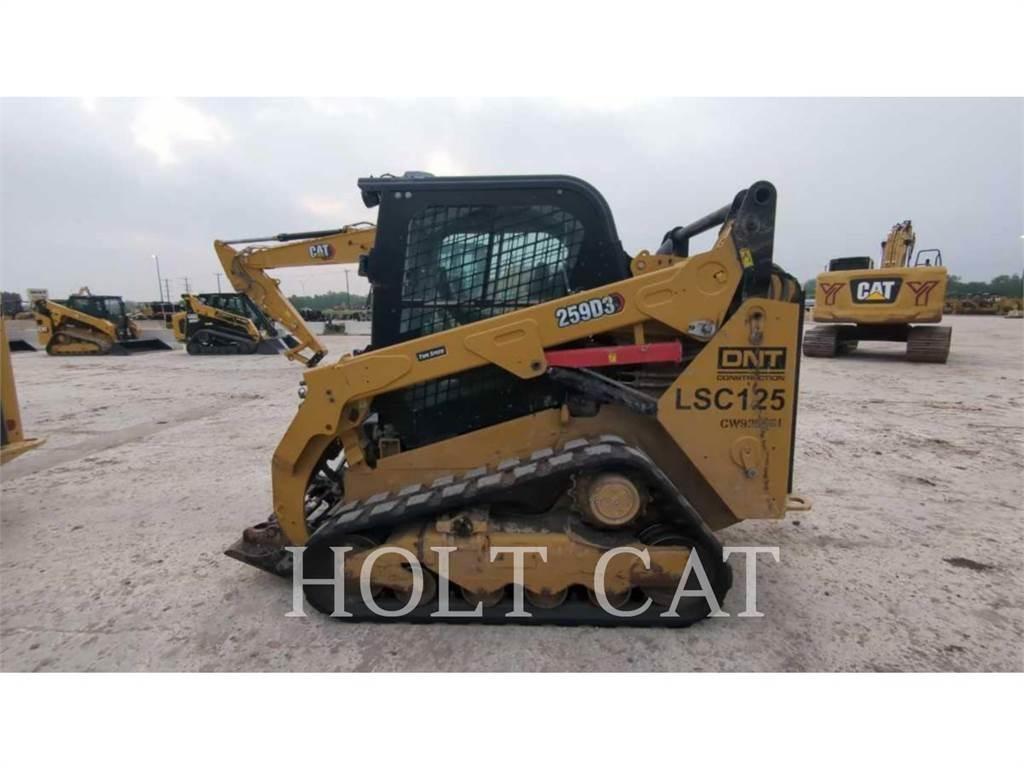 CAT 259D CAB  스키드로더