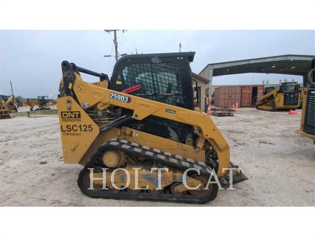 CAT 259D CAB  스키드로더