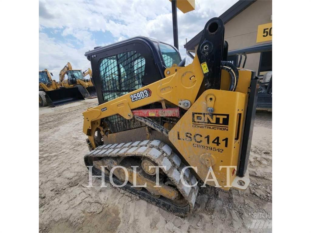 CAT 259D CAB  스키드로더