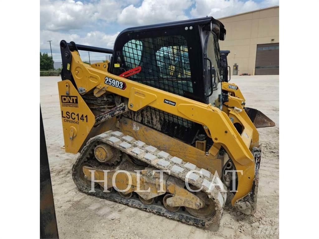 CAT 259D CAB  스키드로더