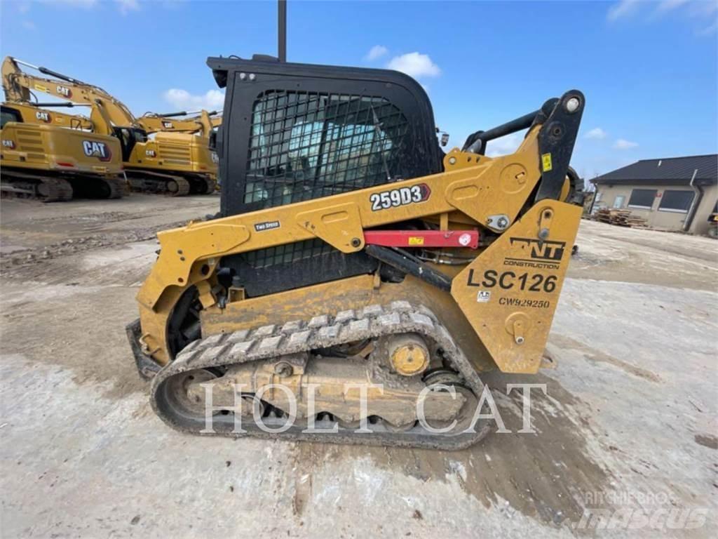 CAT 259D CAB  스키드로더