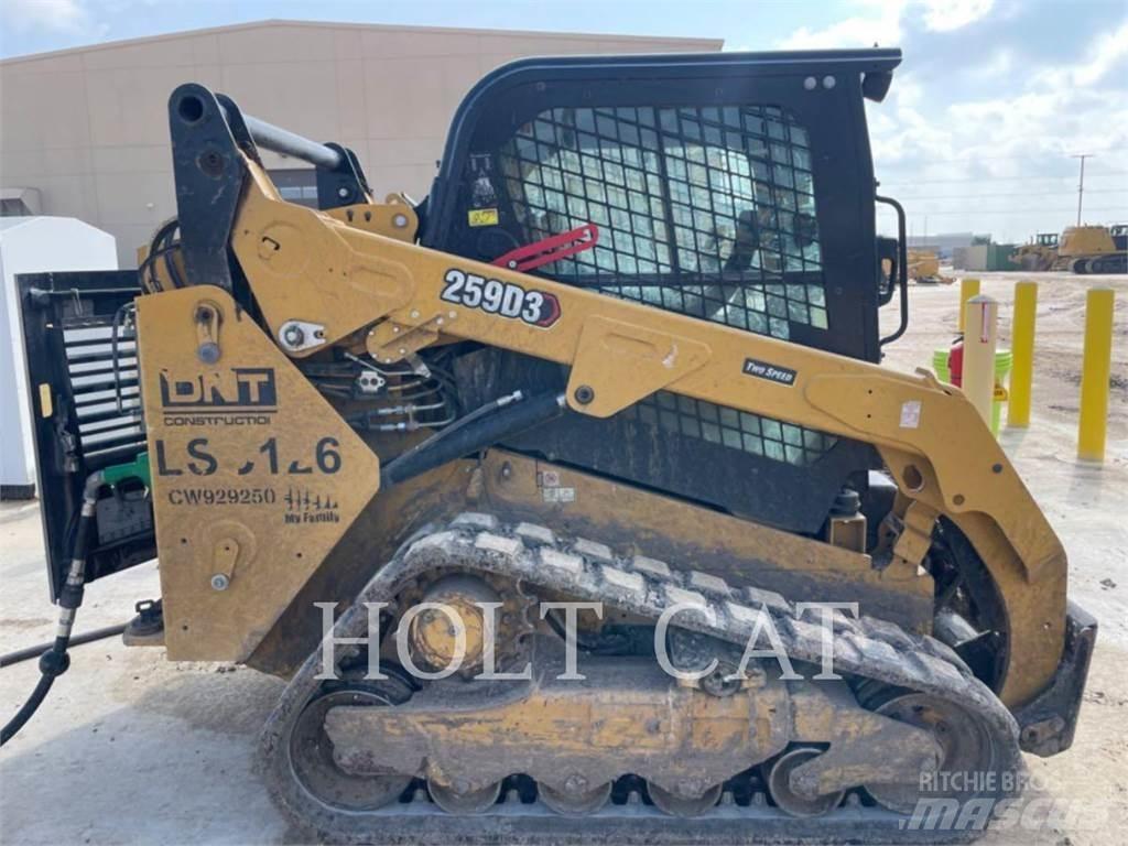 CAT 259D CAB  스키드로더