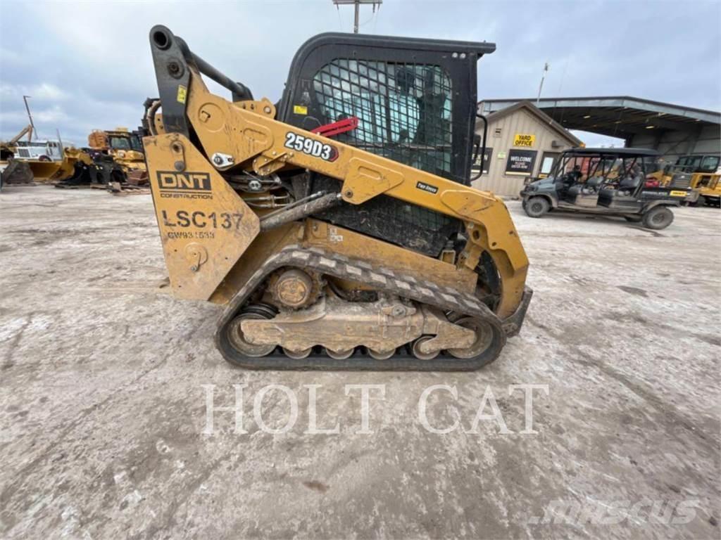 CAT 259D CAB  스키드로더