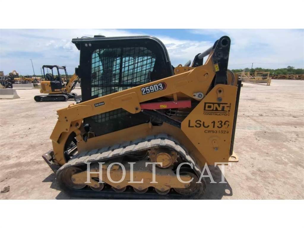 CAT 259D CAB  스키드로더