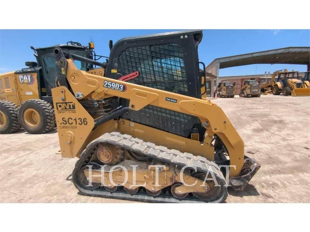 CAT 259D CAB  스키드로더