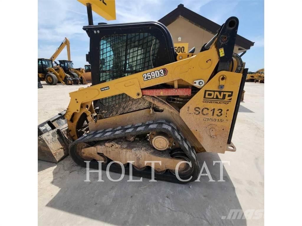 CAT 259D CAB  스키드로더