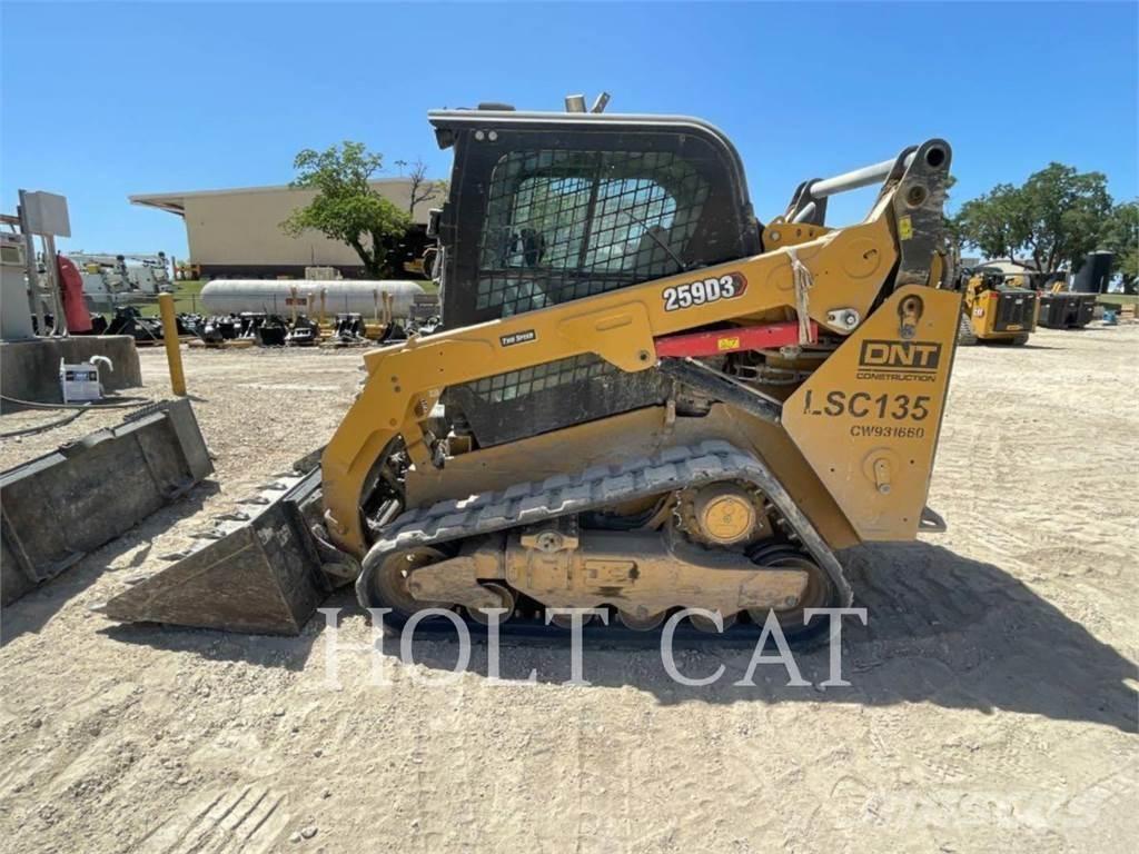 CAT 259D CAB  스키드로더