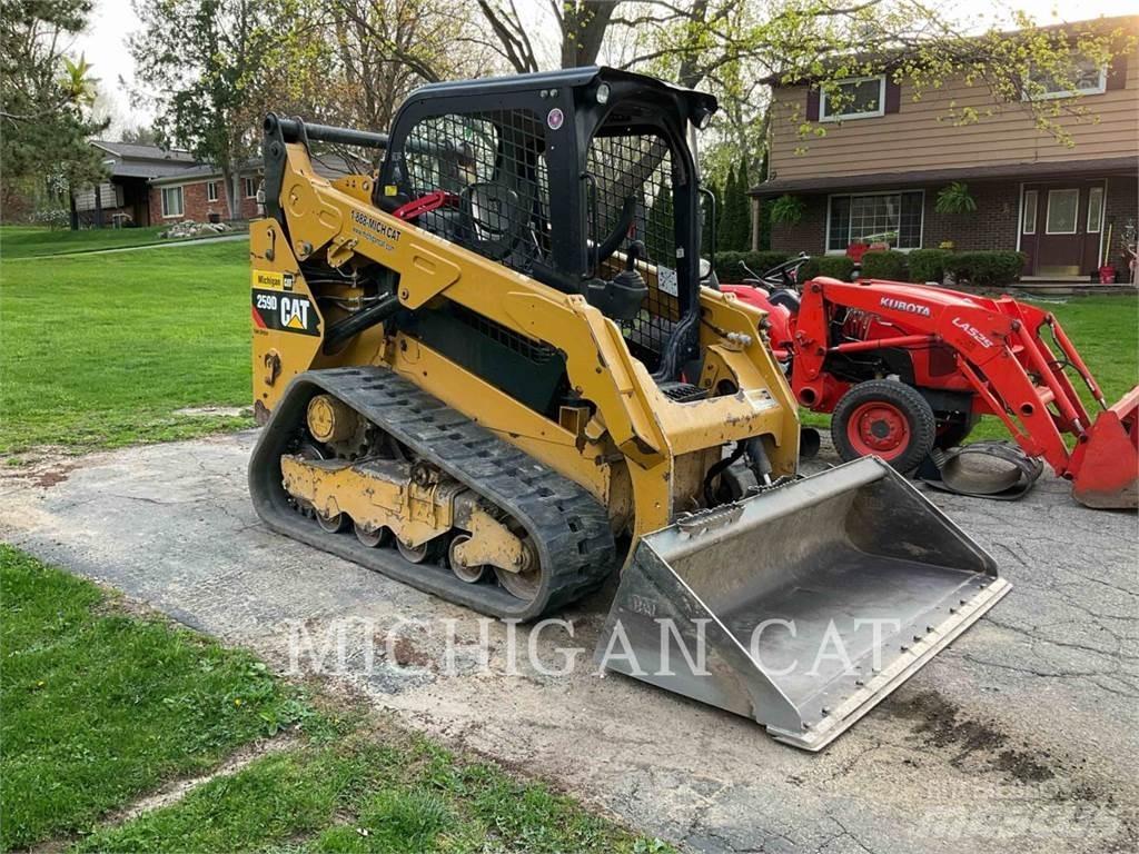 CAT 259D QB+  스키드로더