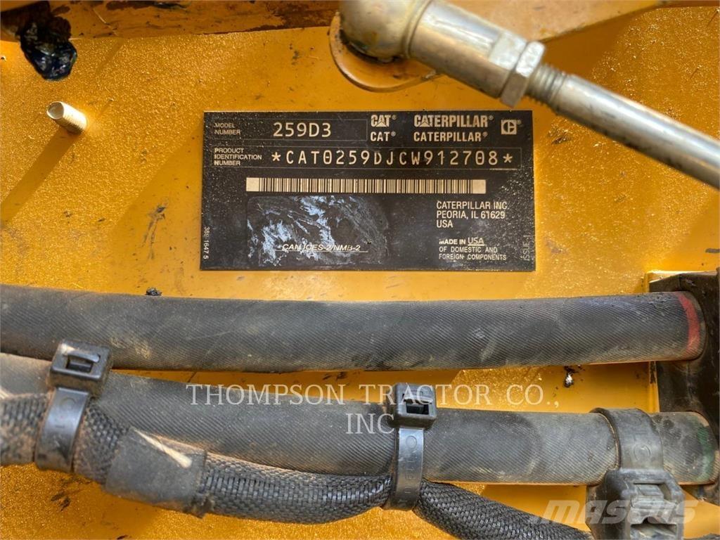 CAT 259D3 궤도식 로우더