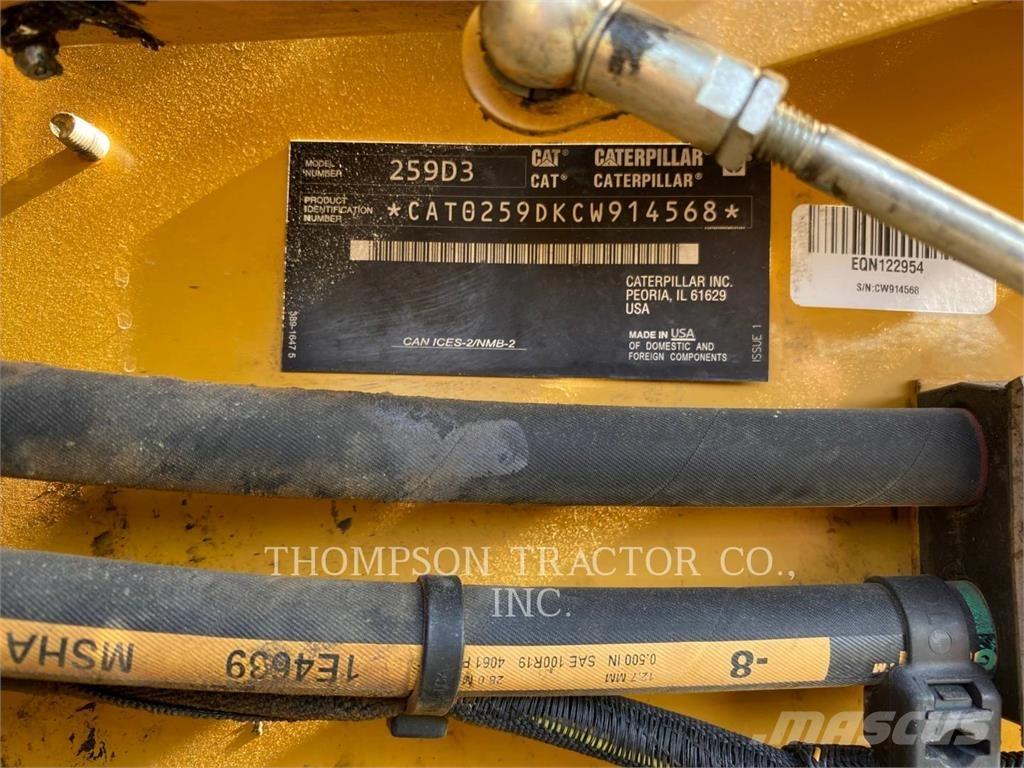 CAT 259D3 궤도식 로우더