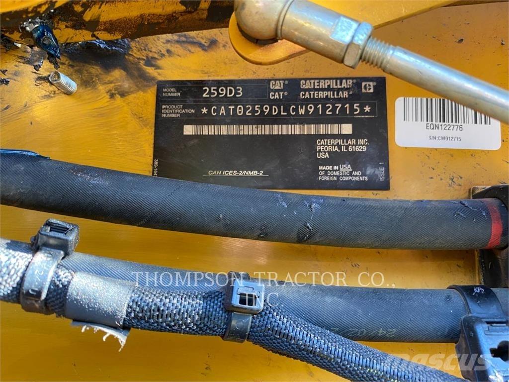 CAT 259D3 궤도식 로우더