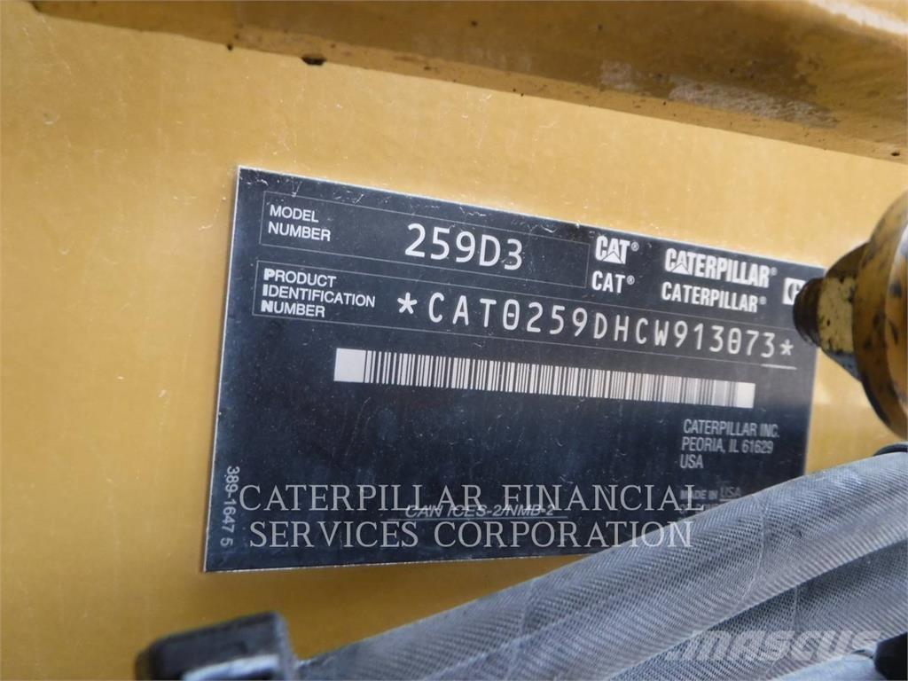 CAT 259D3 궤도식 로우더