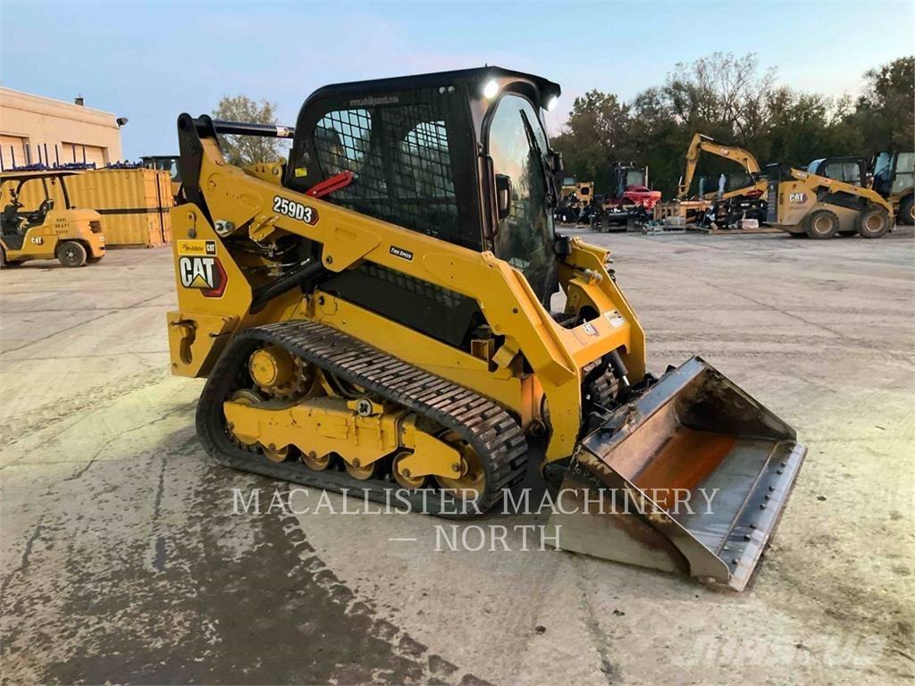 CAT 259D3 AQB  스키드로더