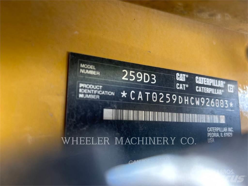 CAT 259D3 C3H2 궤도식 로우더