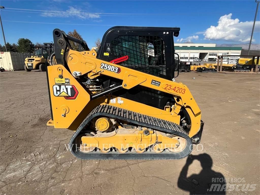 CAT 259D3 C3HF 궤도식 로우더