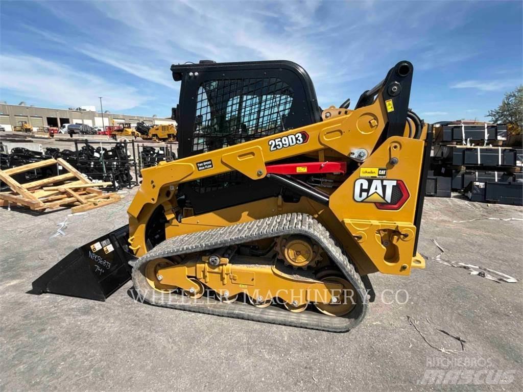 CAT 259D3 C3HF 궤도식 로우더