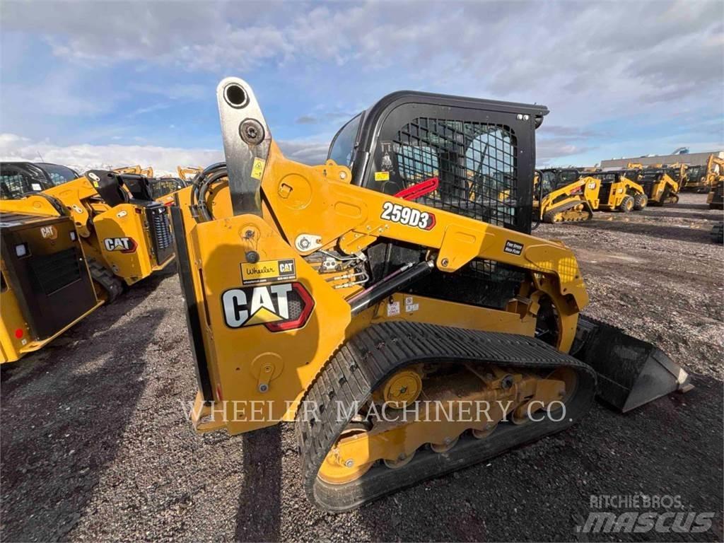 CAT 259D3 C3HF 궤도식 로우더