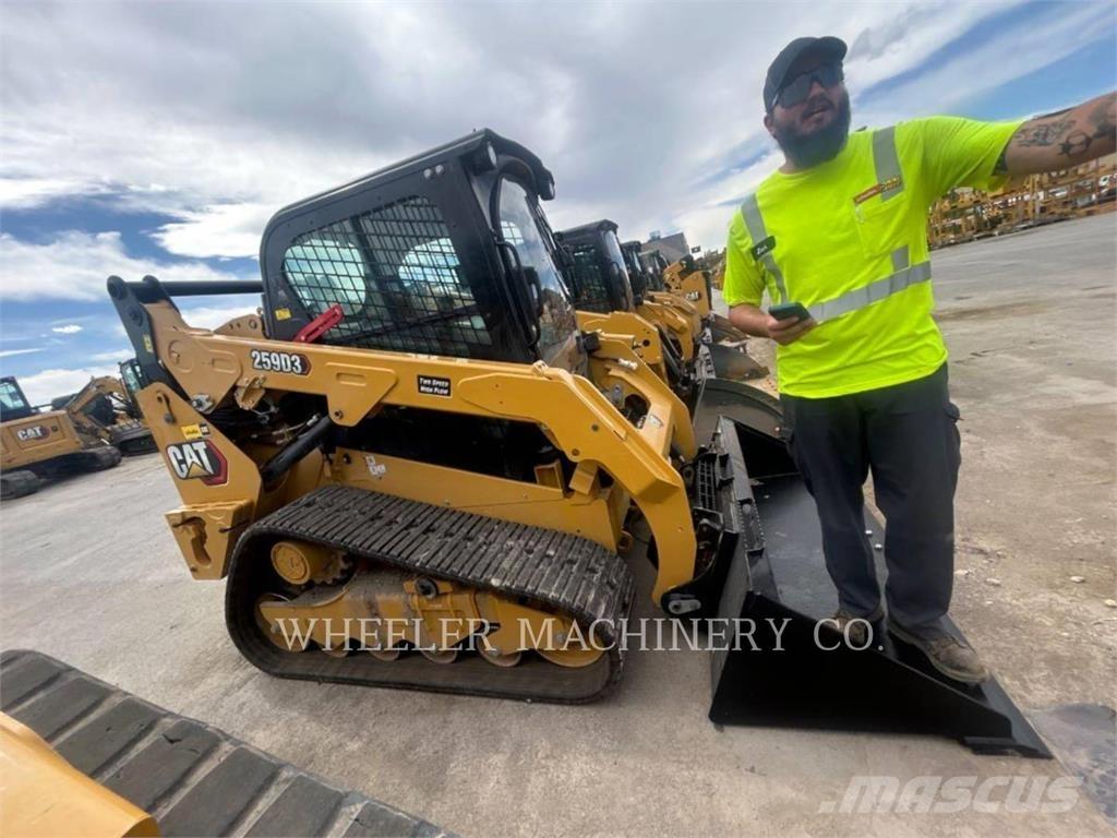 CAT 259D3 C3HF 궤도식 로우더