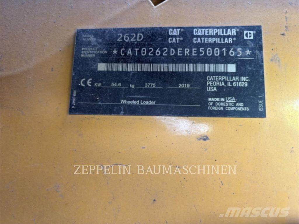 CAT 262D  스키드로더