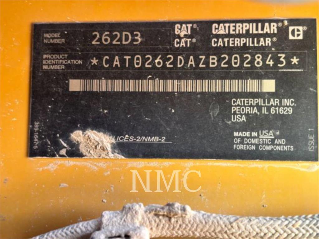 CAT 262D3  스키드로더