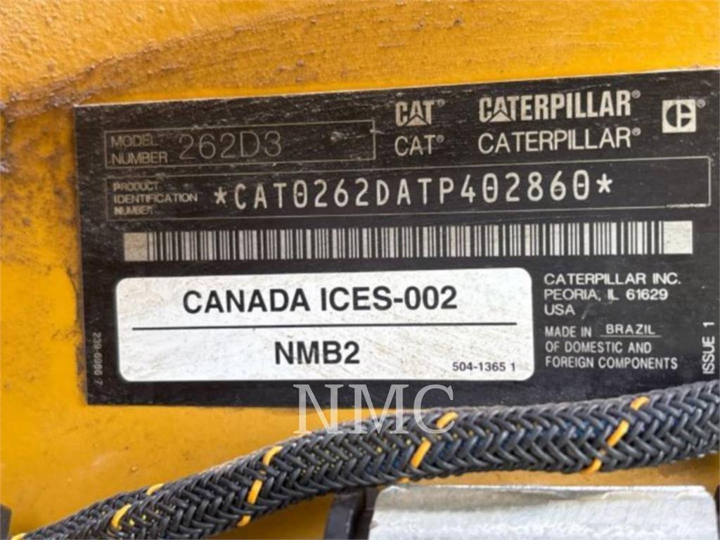 CAT 262D3  스키드로더