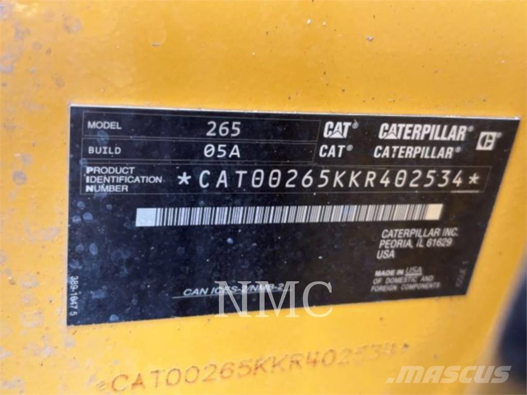 CAT 265-05 궤도식 로우더