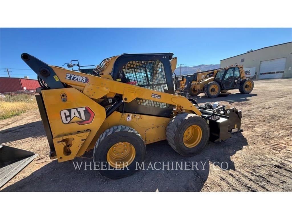 CAT 272D3 C3HF  스키드로더