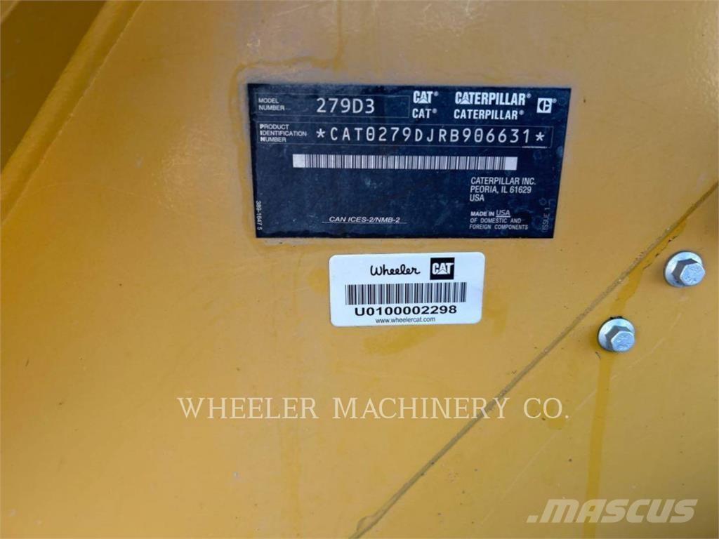 CAT 279D3 C3HF 궤도식 로우더