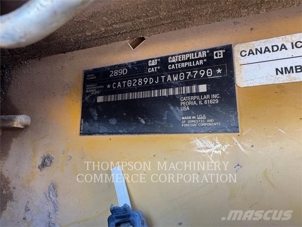 CAT 289D 궤도식 로우더