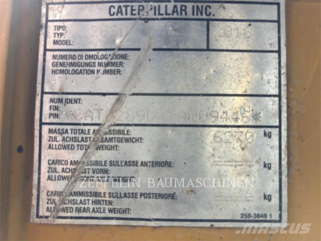 CAT 289D  스키드로더