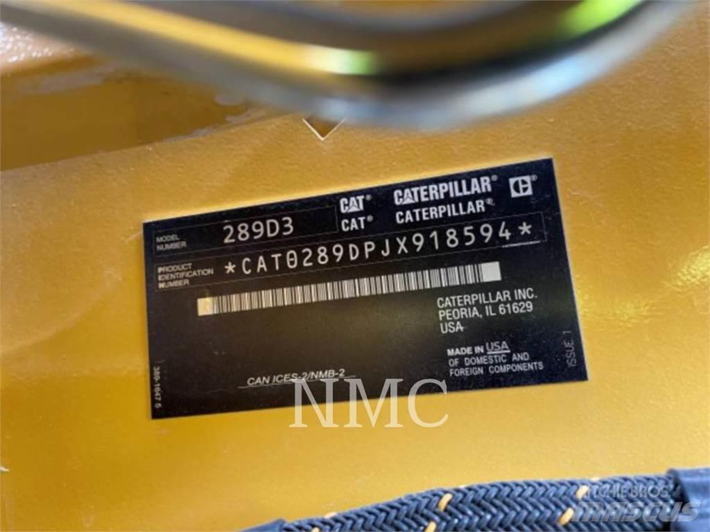 CAT 289D3 궤도식 로우더