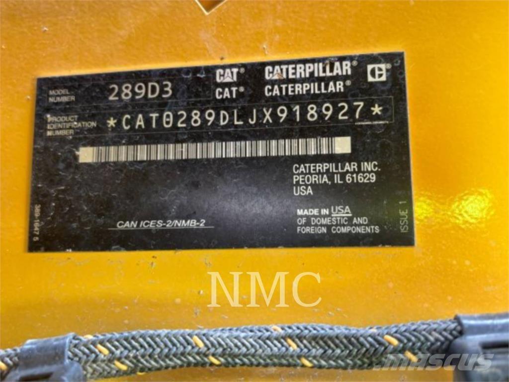 CAT 289D3 궤도식 로우더