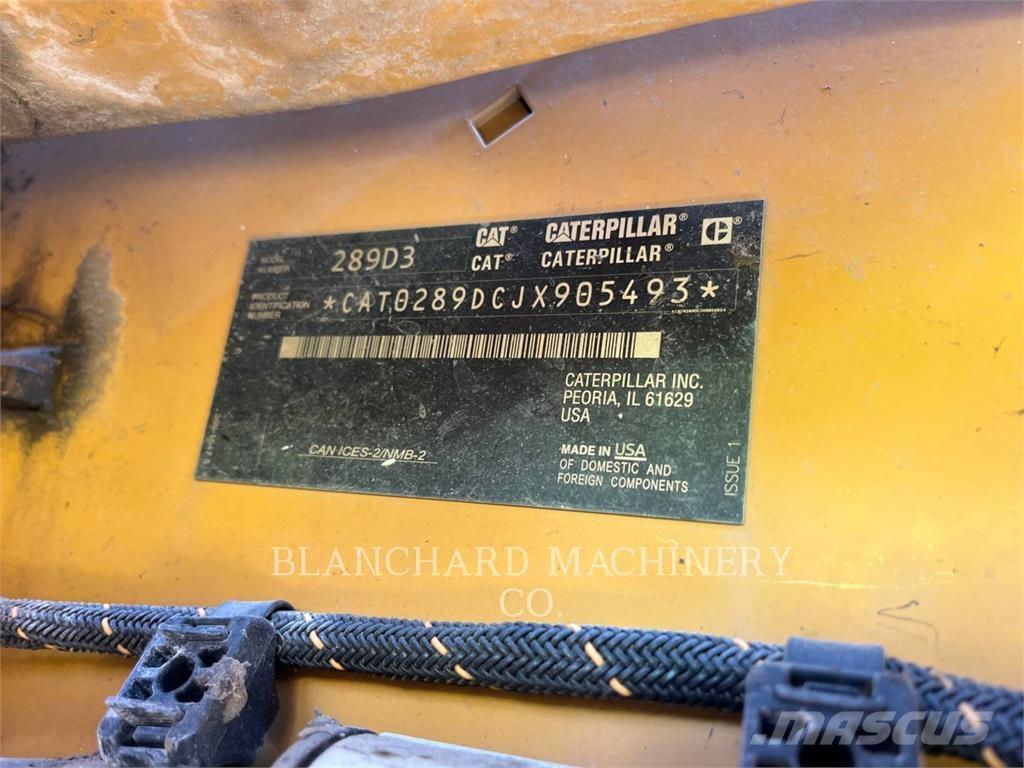 CAT 289D3 궤도식 로우더